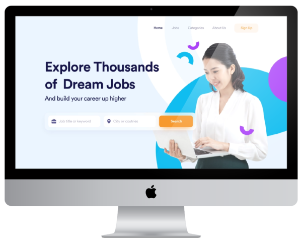 Recruitment platform Website